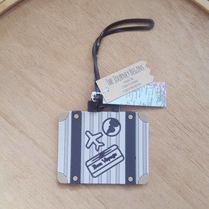 The Journey Begins Luggage Tag